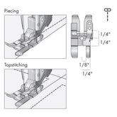 PFAFF® 1/4 inch Right Guide Foot for IDT™ System